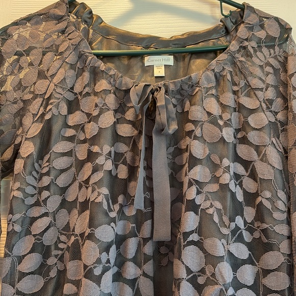 New without tags Silver gray party dress, great length for petites too! - Picture 3 of 7